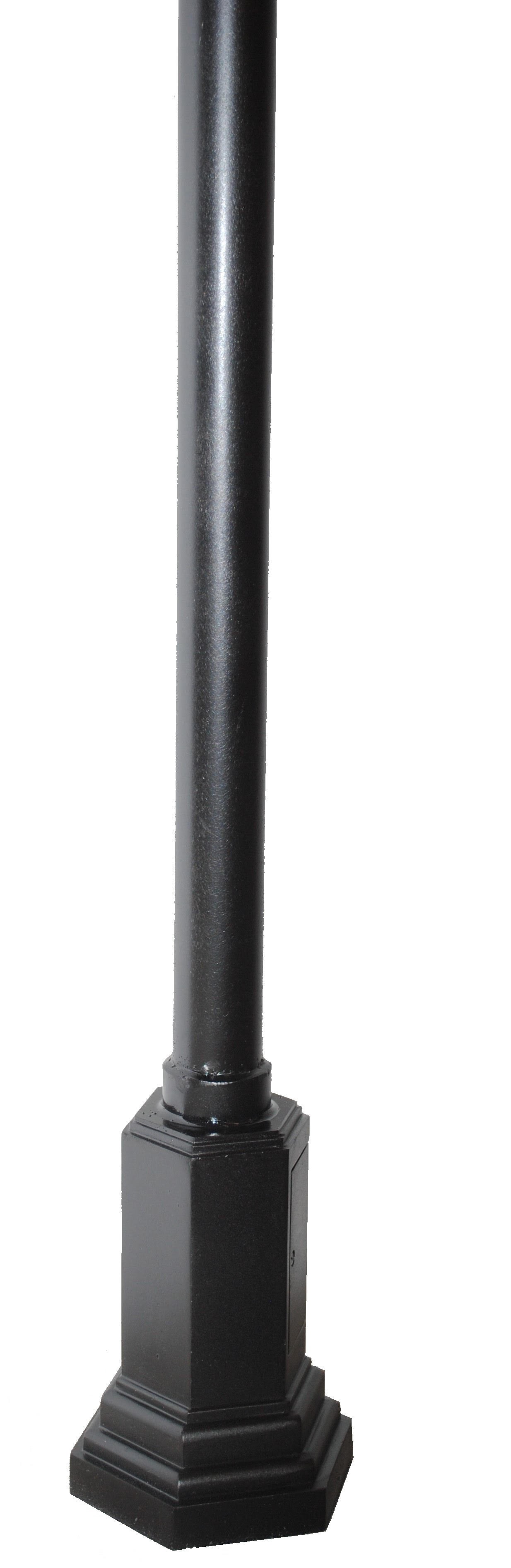 ZL-400 Commercial Grade Surface Mount Cast Aluminum Pole