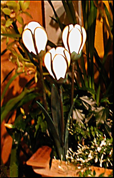 Tulip Cluster Garden Light