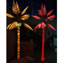 LED Coconut Palm Tree Sizes 10ft  Available Colors: Orange, and Yellow